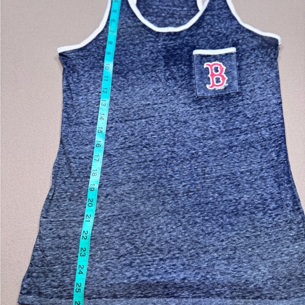 Majestic Threads Women’s Boston Red Sox Racerback Tank Top - Picture 4 of 4